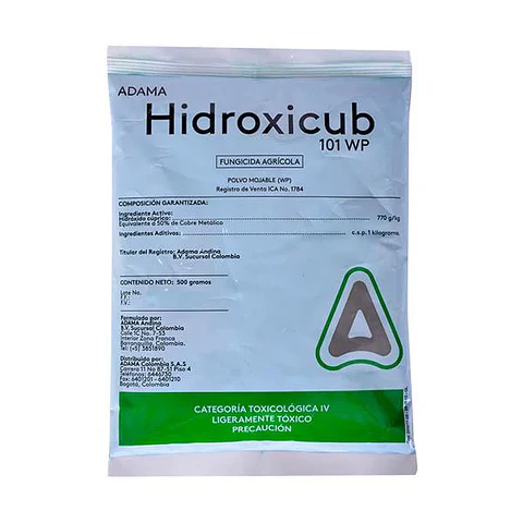 Hidroxicub 101 - Hidróxido de Cobre x 1 Kilo | Fungicida y Bactericida | Agrosamario
