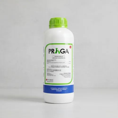 Praga - Fungicida Especialista en Manchas Foliares | 1 Litro | Interoc | Agrosamario 1