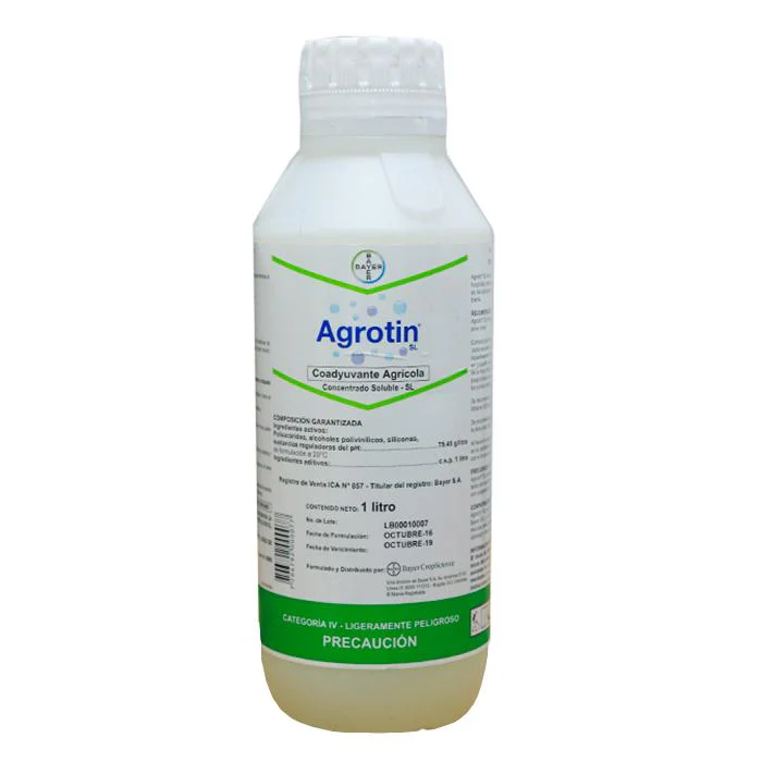 Agrotin Bayer - Coadyuvante, Dispersante y Adherente | Presentaciones de 1 Litro y 5 Litros 1