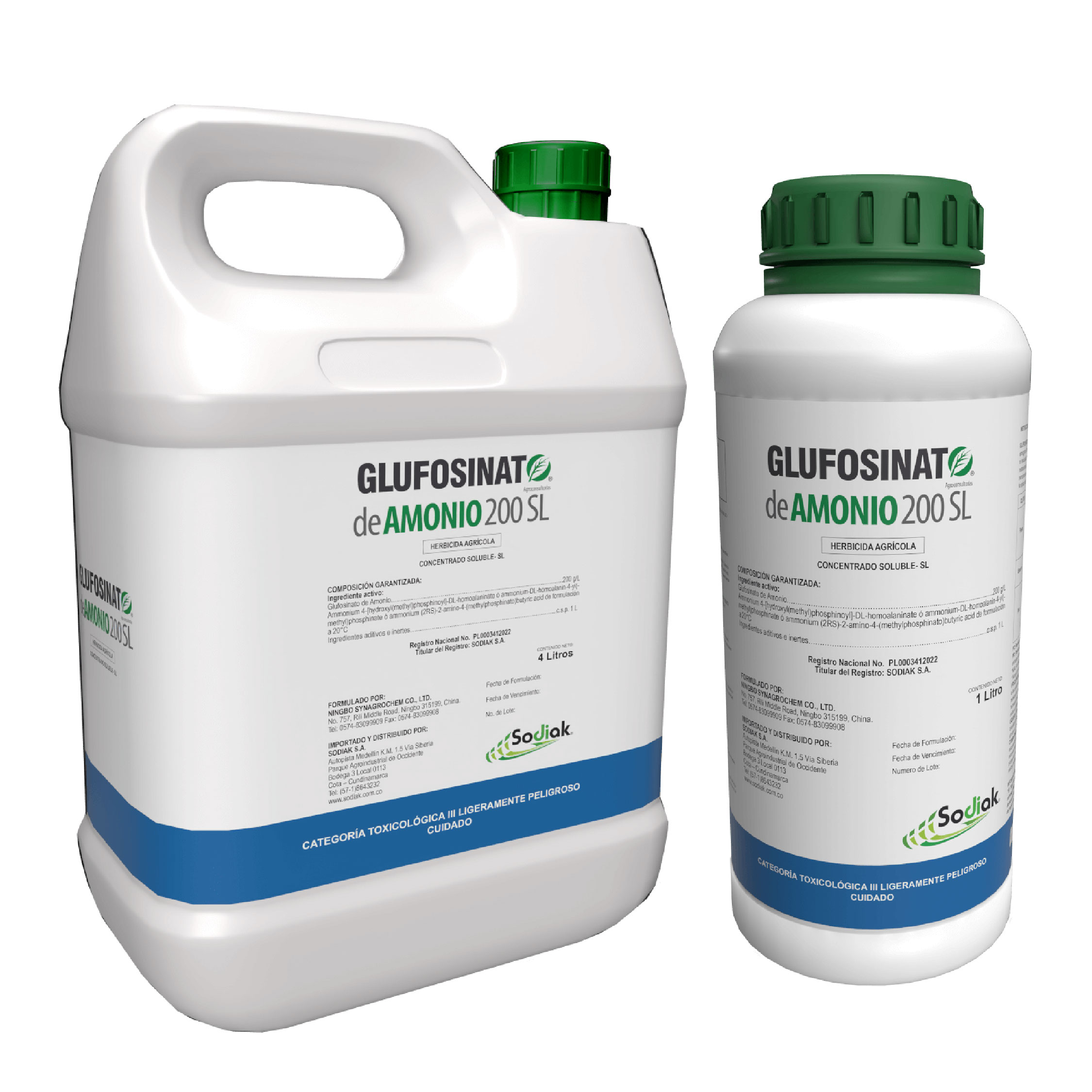 Glufosinato de Amonio 200 SL 1 Litro Sodiak  - Agrosamario 1