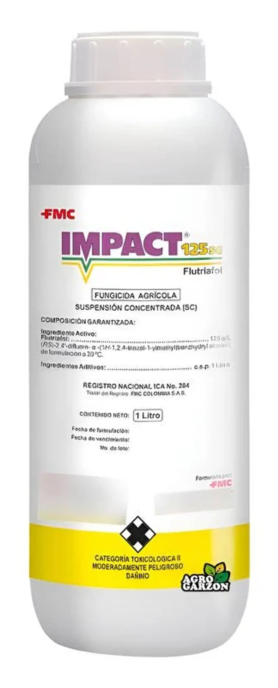 IMPACT 125 SC (1 Litro) – Fungicida Sistémico de Amplio Espectro Agrosamrario  2