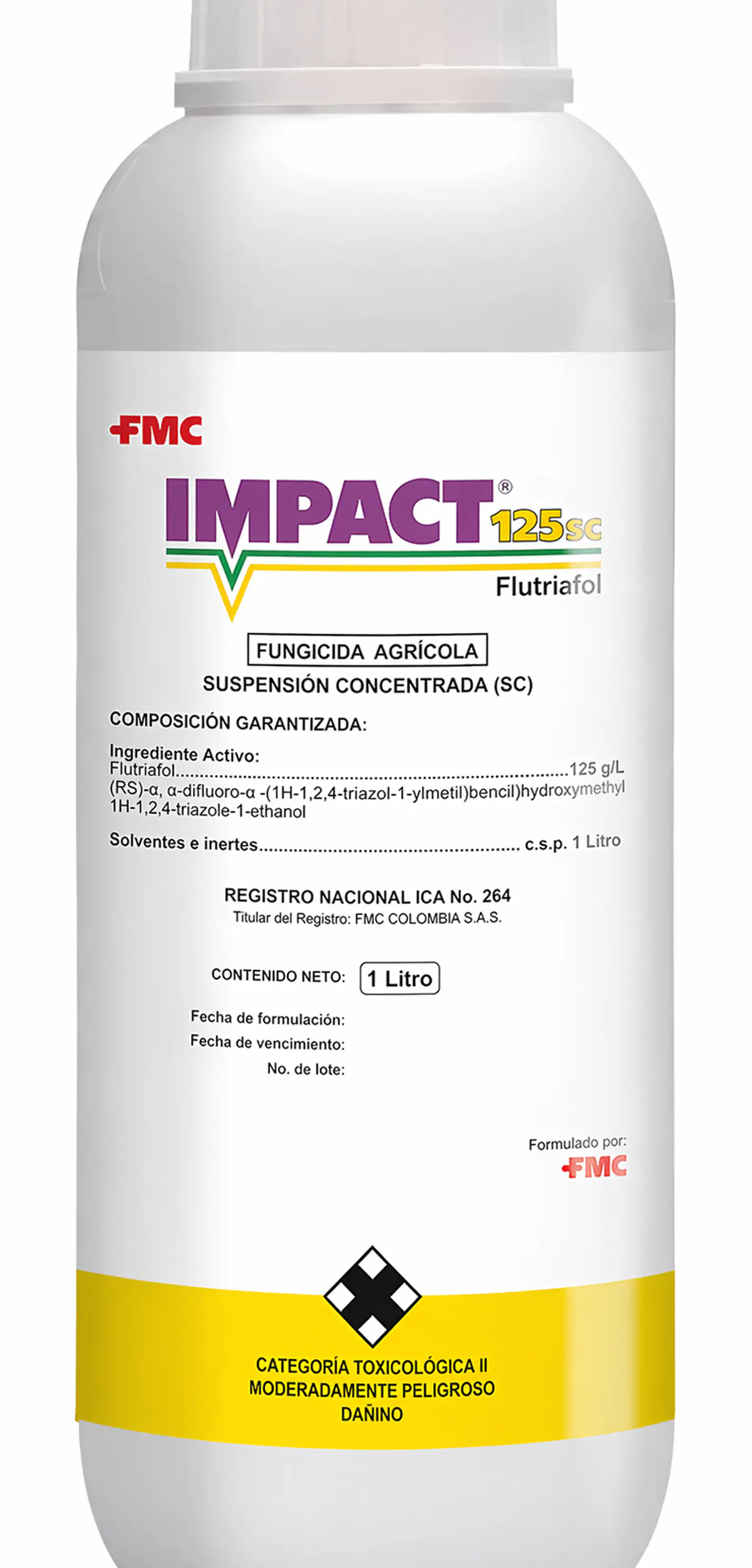 IMPACT 125 SC (1 Litro) – Fungicida Sistémico de Amplio Espectro Agrosamrario  10