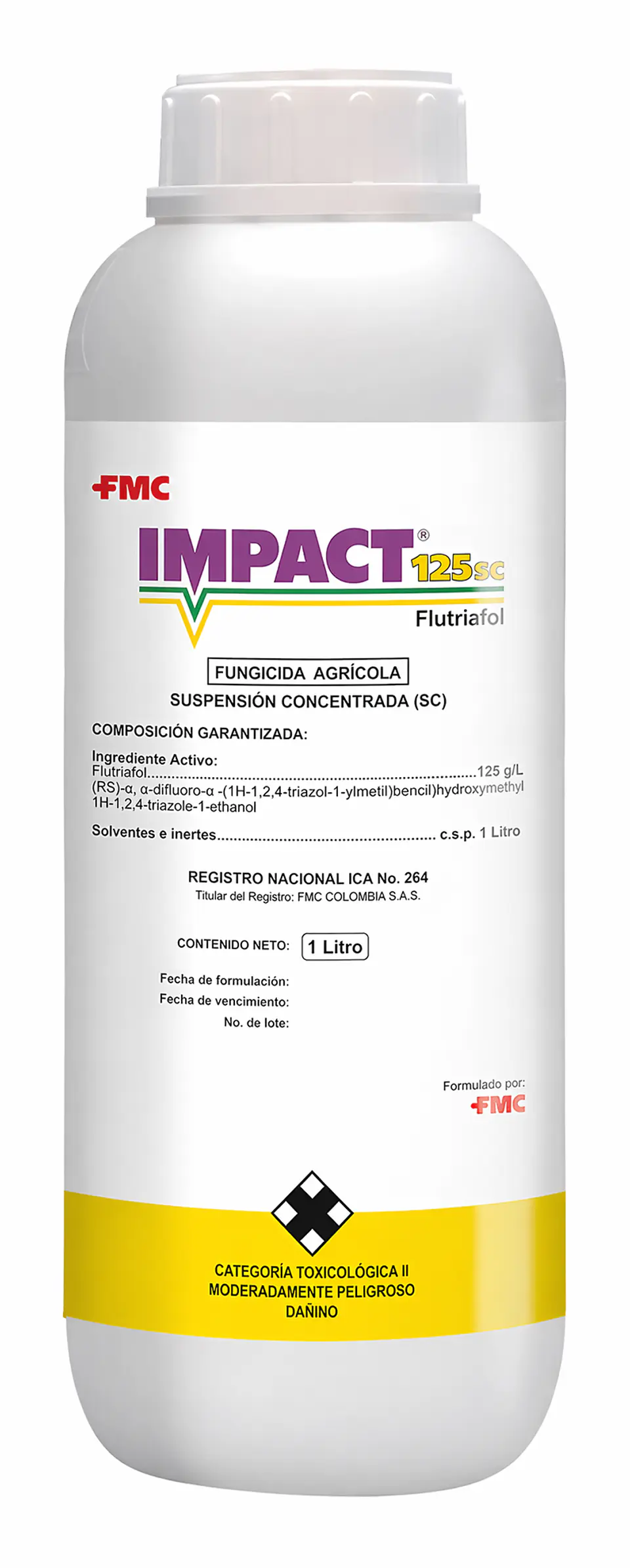 IMPACT 125 SC (1 Litro) – Fungicida Sistémico de Amplio Espectro Agrosamrario  10