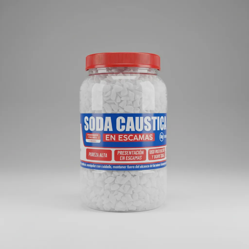 Soda Cáustica En Escamas X 1kg - Alta Pureza Multiuso  Agrosamario  1