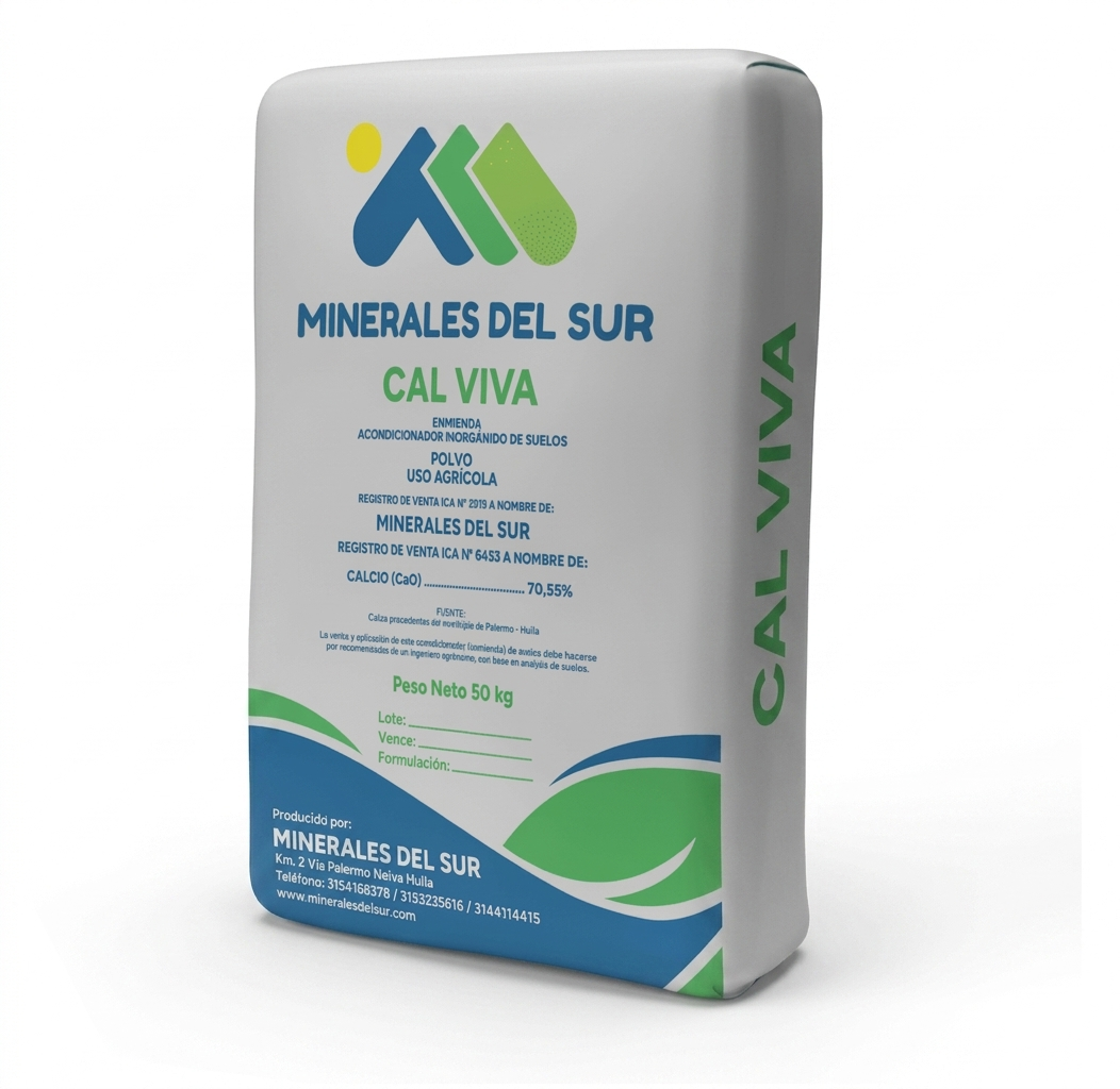 Cal Viva (Óxido de Calcio) - Bulto 50 Kg - 12.5Kg | Agrosamario 7