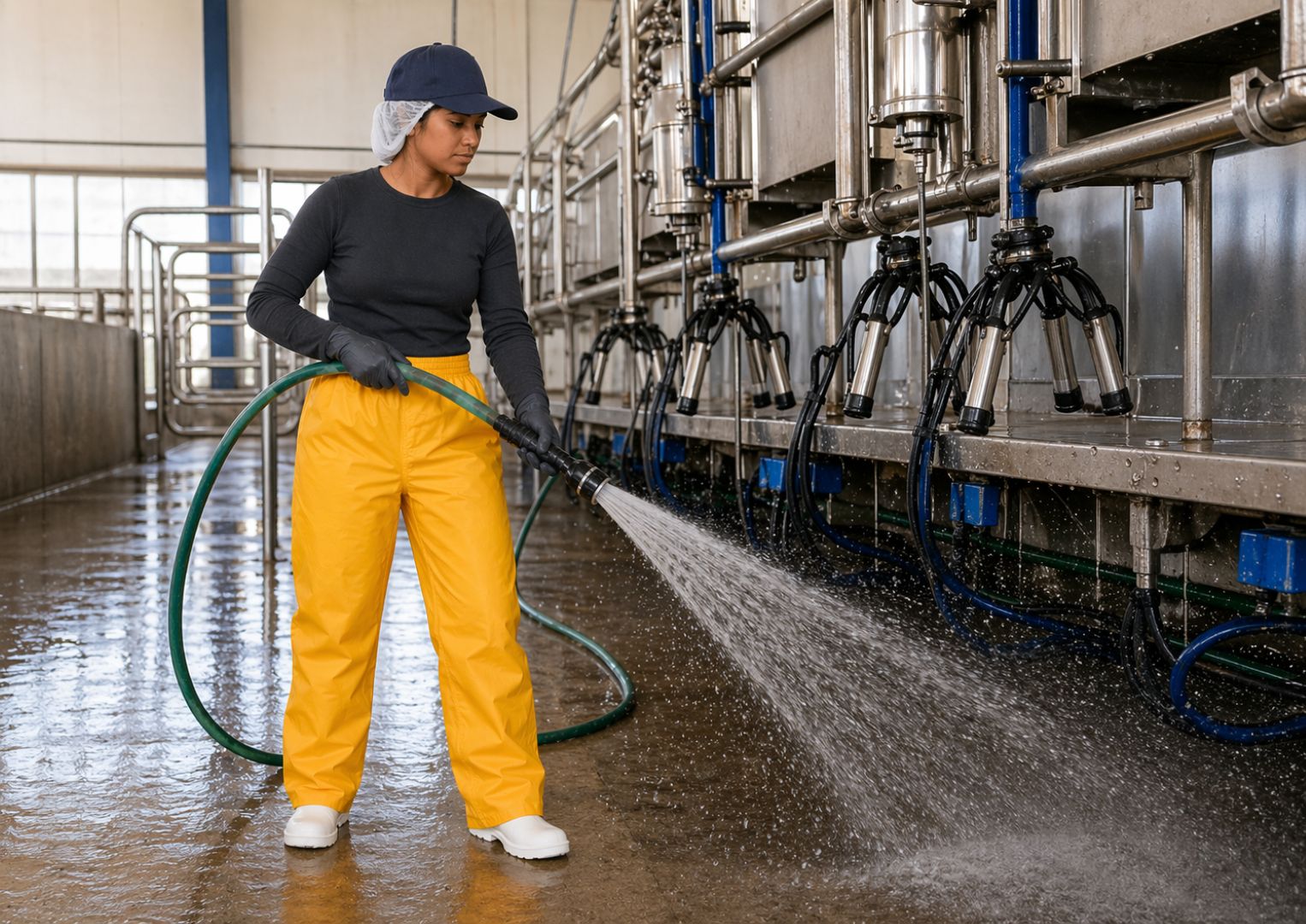 Pantalón Impermeable Aquatex: protección liviana y resistente para trabajar bajo lluvia, agua a presión y mal tiempo