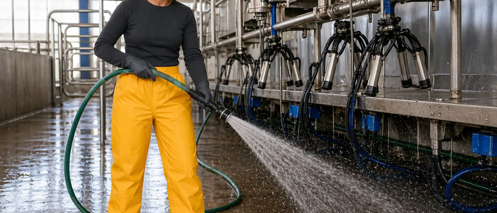 Pantalón Impermeable Aquatex: protección liviana y resistente para trabajar bajo lluvia, agua a presión y mal tiempo