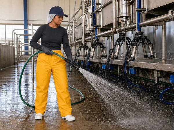 Pantalón Impermeable Aquatex: protección liviana y resistente para trabajar bajo lluvia, agua a presión y mal tiempo