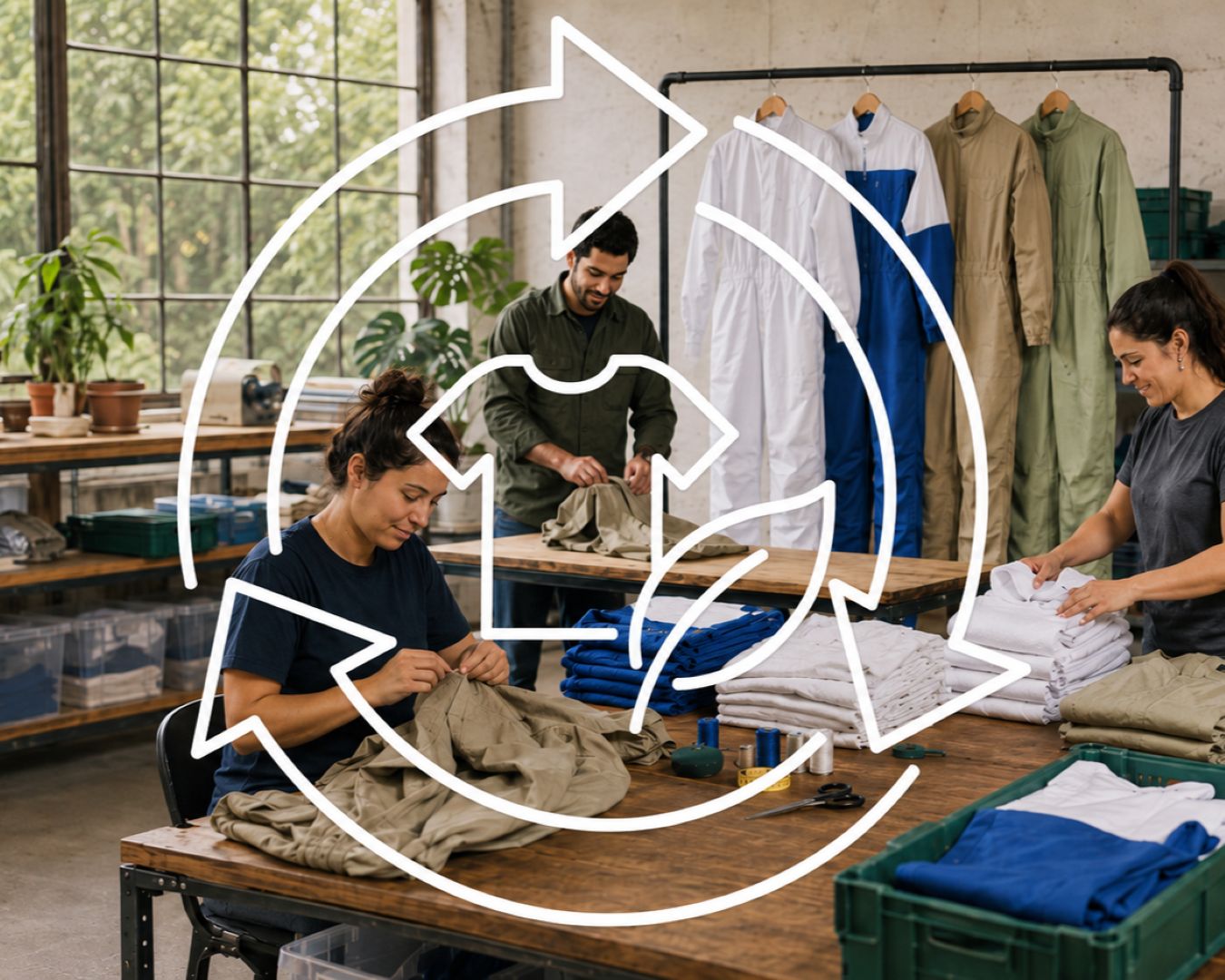 Circularidad textil en ropa laboral: comprar mejor antes que reciclar después