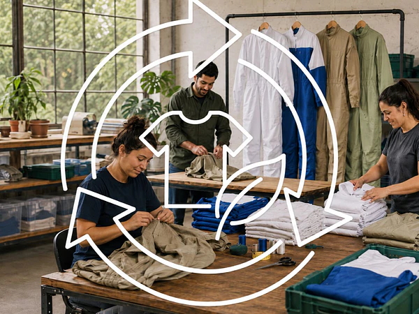 Circularidad textil en ropa laboral: comprar mejor antes que reciclar después