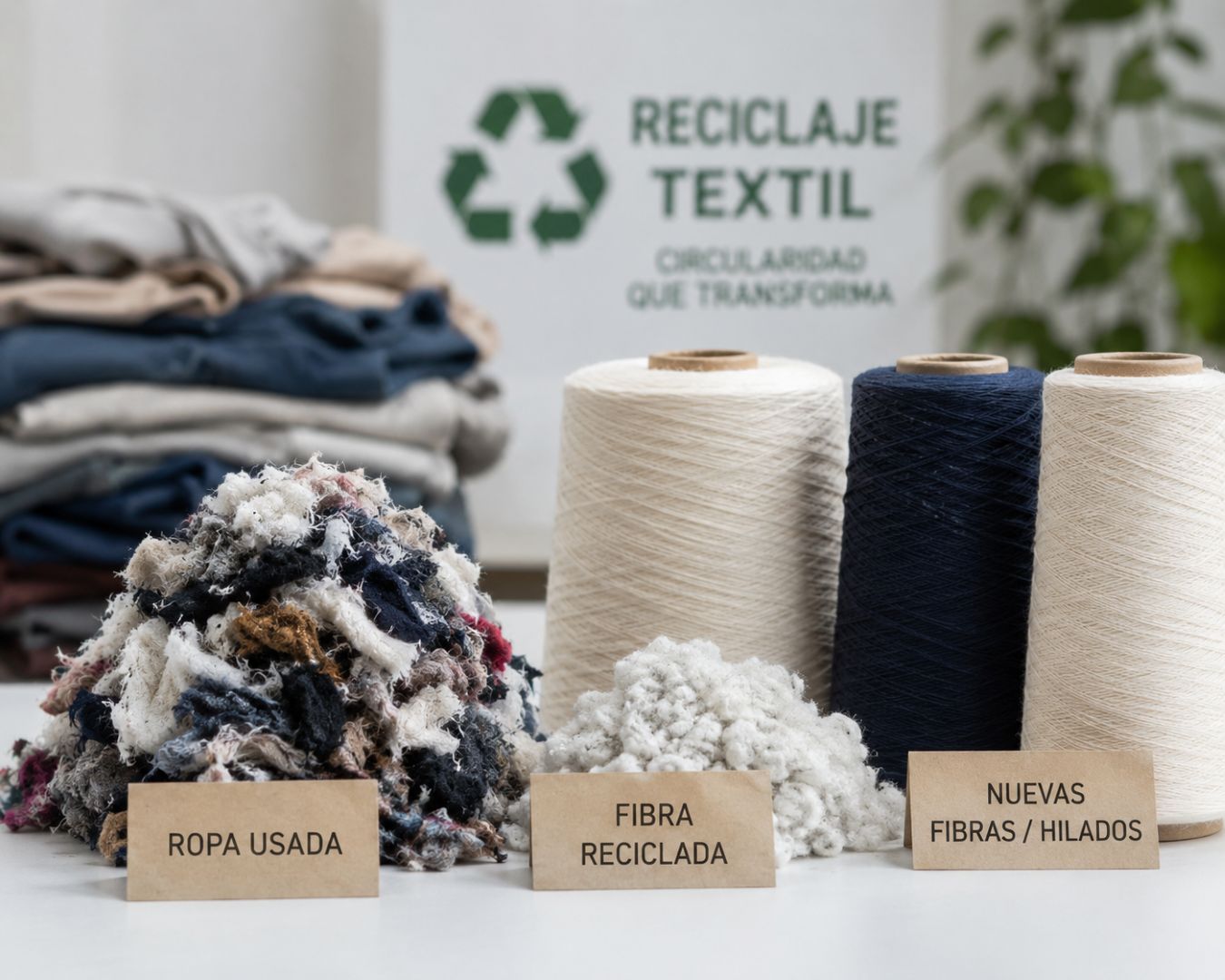 ¿La ropa del futuro se fabricará con fibra usada? Los promisorios avances del reciclaje textil a textil 