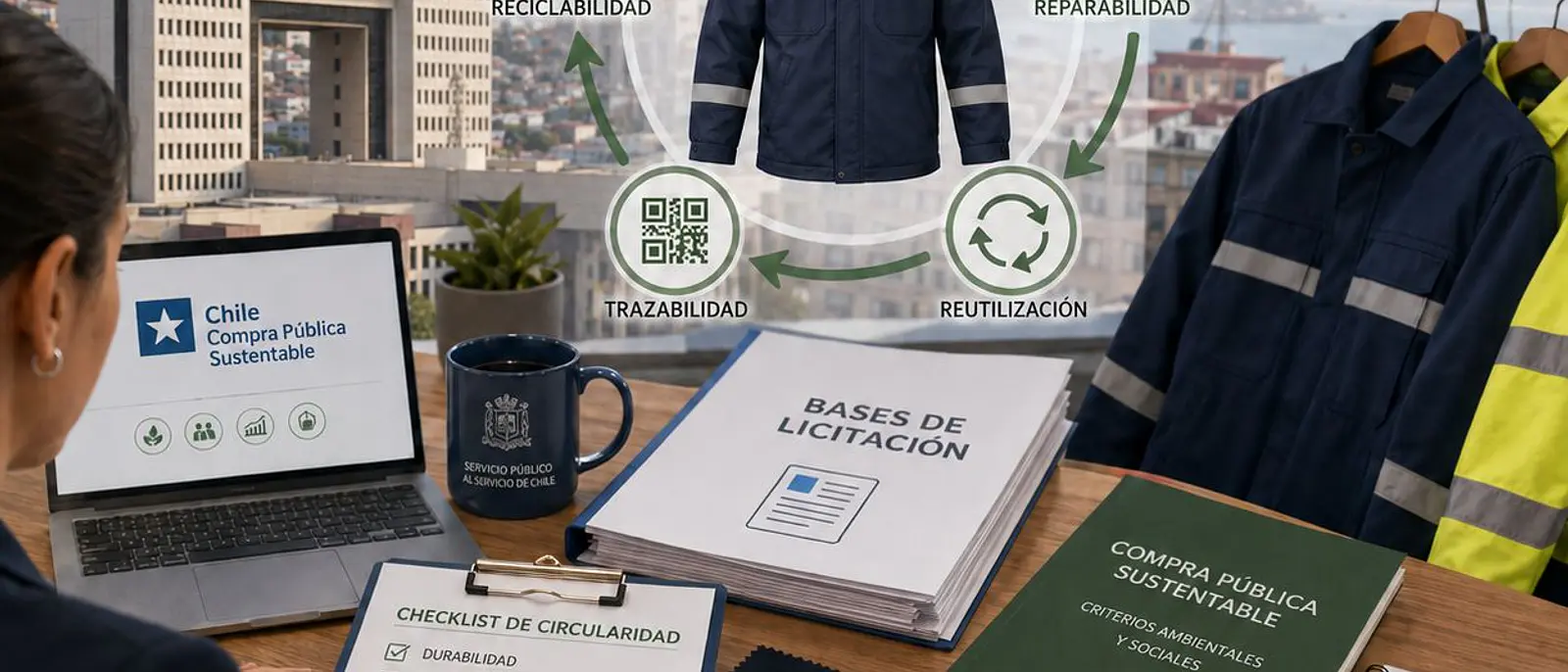 Compras públicas circulares: por qué también deberían importarle a las empresas que compran ropa de trabajo