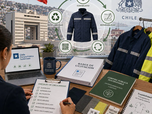 Compras públicas circulares: por qué también deberían importarle a las empresas que compran ropa de trabajo