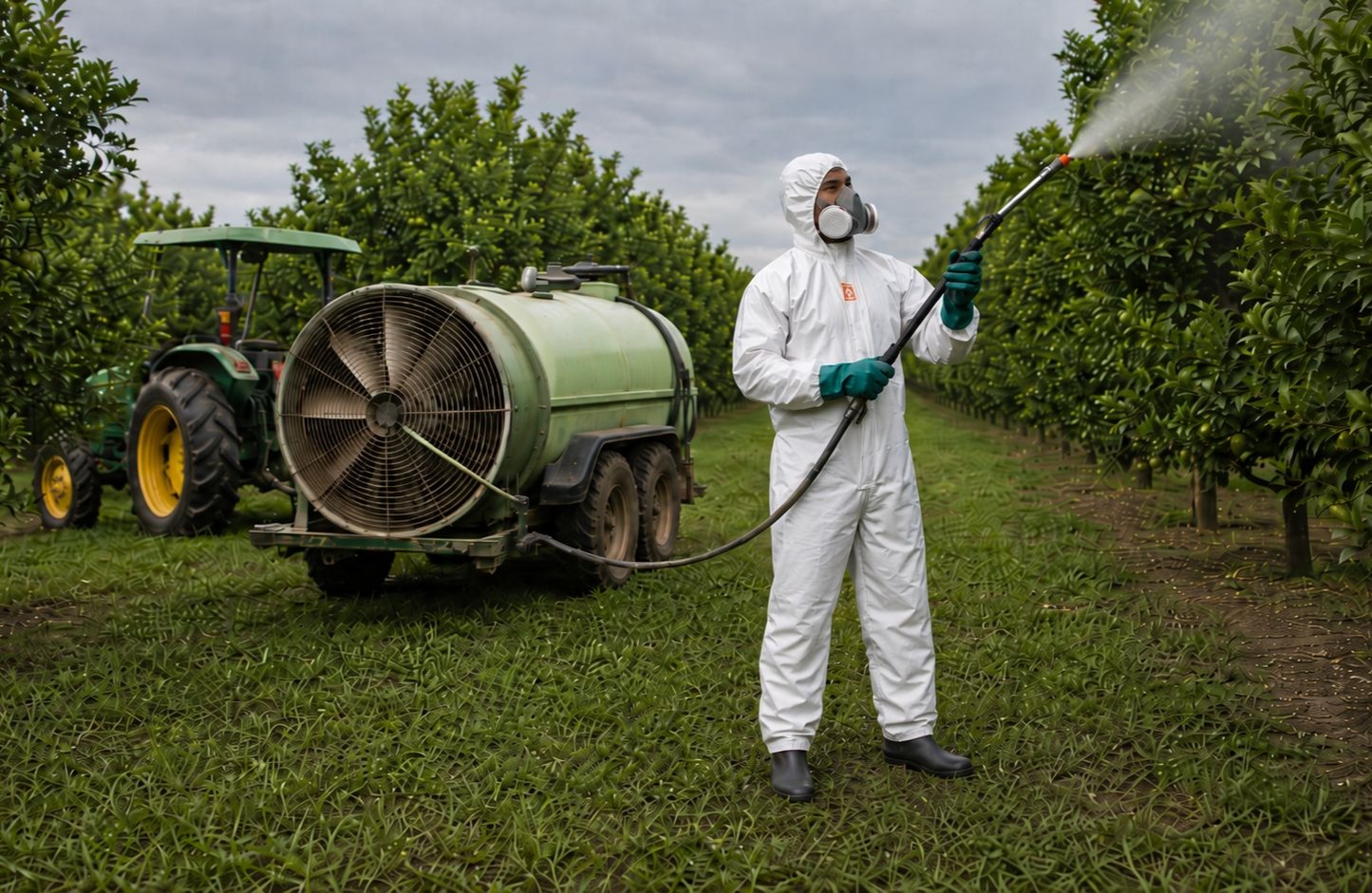 Primavera y aplicaciones fitosanitarias: protección certificada para trabajos de alto volumen
