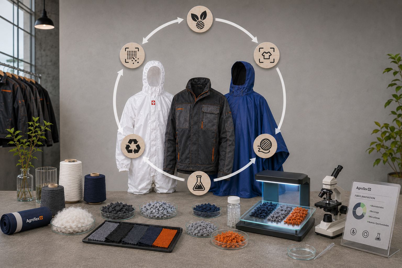 Innovación textil circular: la oportunidad de Chile para crear materiales, procesos y ropa de trabajo más sostenible