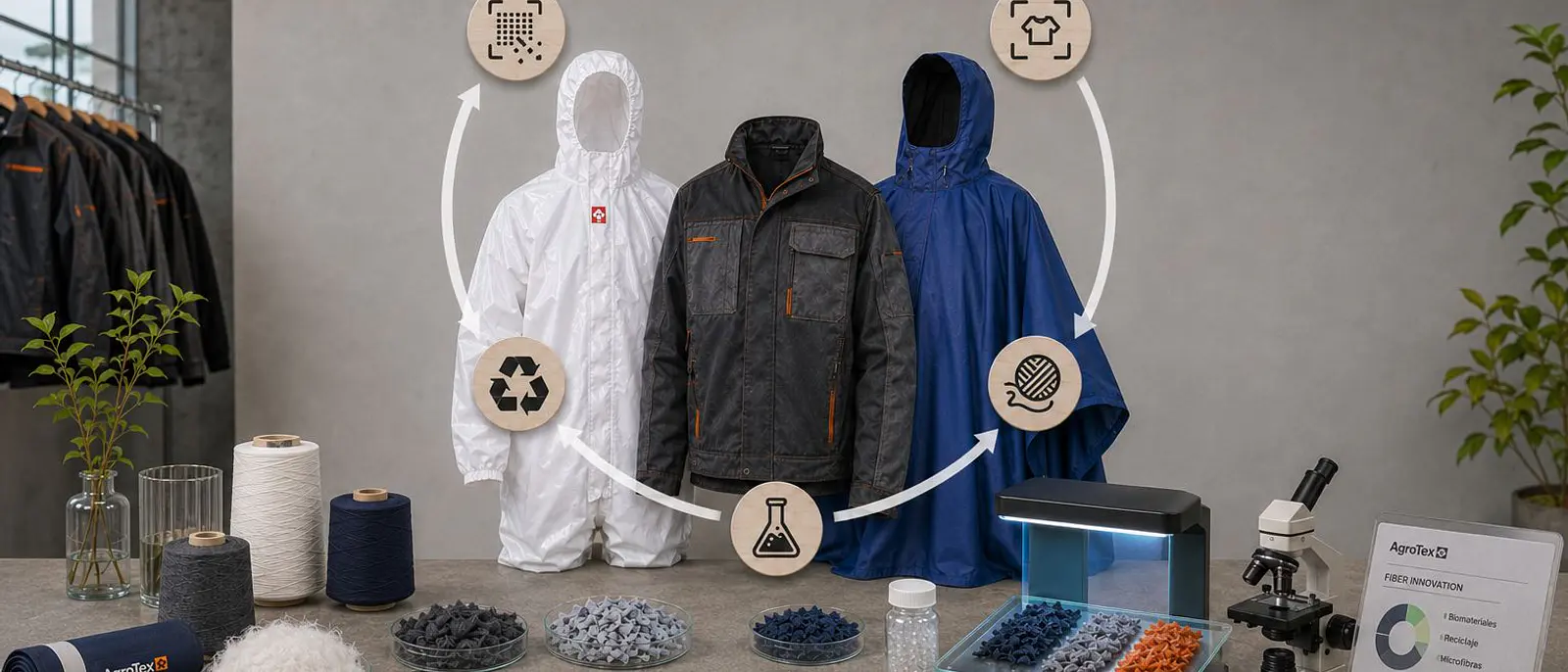 Innovación textil circular: la oportunidad de Chile para crear materiales, procesos y ropa de trabajo más sostenible