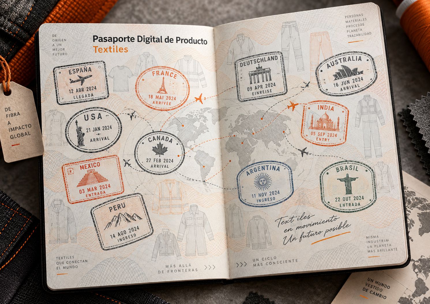Pasaporte Digital de Producto: Una nueva propuesta de identidad que puede  transformar a la industria textil