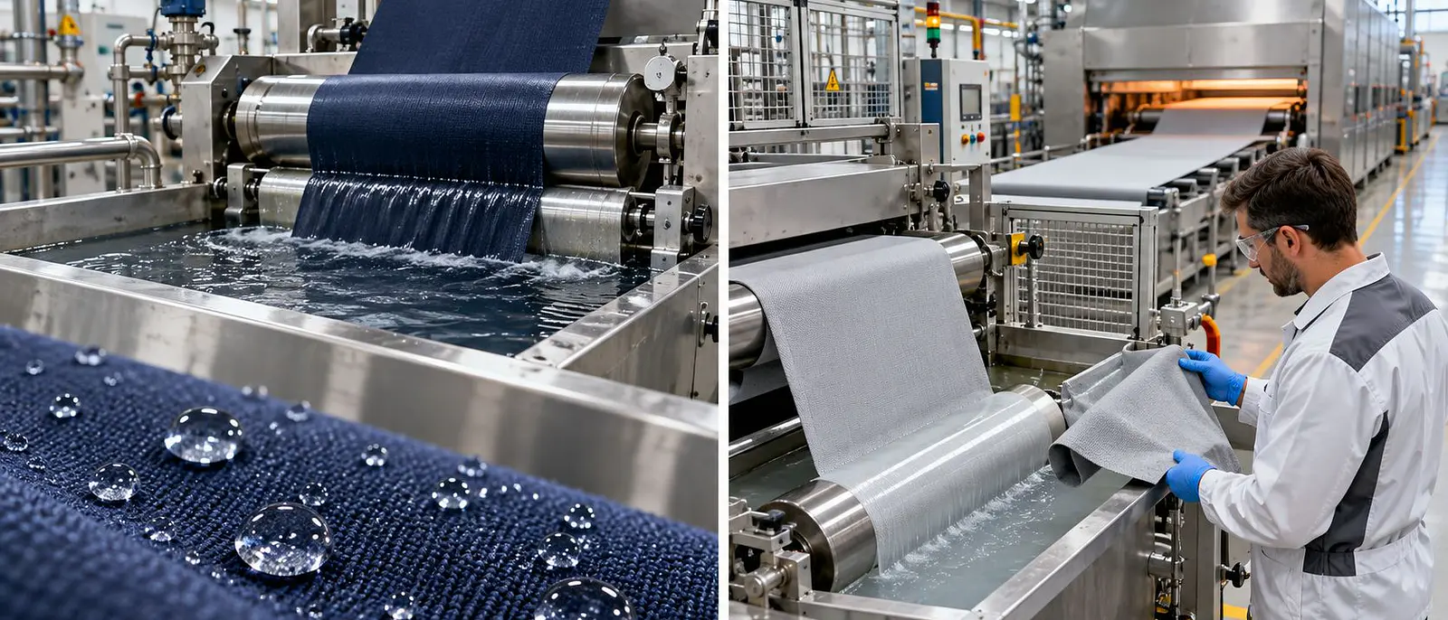 Acabados textiles: la tecnología que transforma una tela en una solución