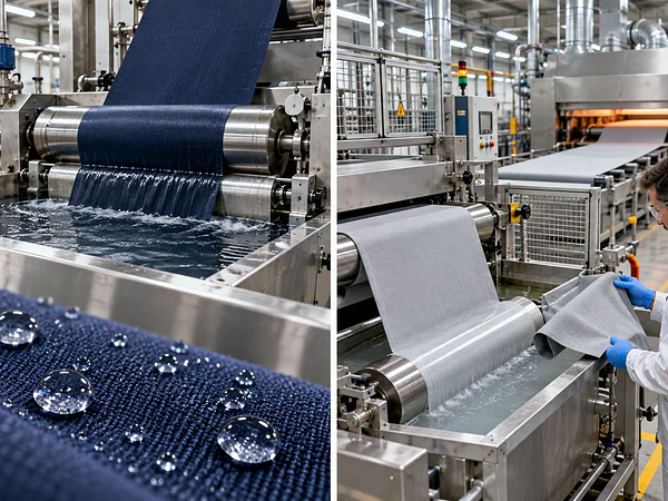 Acabados textiles: la tecnología que transforma una tela en una solución