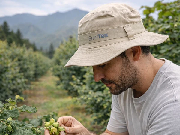 Sombrero tipo pescador: protección UV cómoda y funcional para trabajo al aire libre