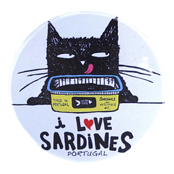 Pin / Íman Abre Cápsulas Love Sardines
