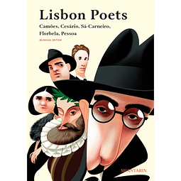 Livro Lisbon Poets - Camões,  Cesário, Sá-Carneiro,  Florbela, Pessoa