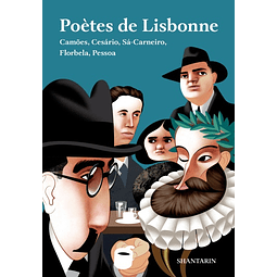 Livro Poètes de Lisbonne - Camões,  Cesário, Sá-Carneiro,  Florbela, Pessoa