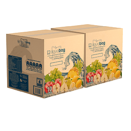 Pack de 2 cajas de 10 litros de Agua Saborizada