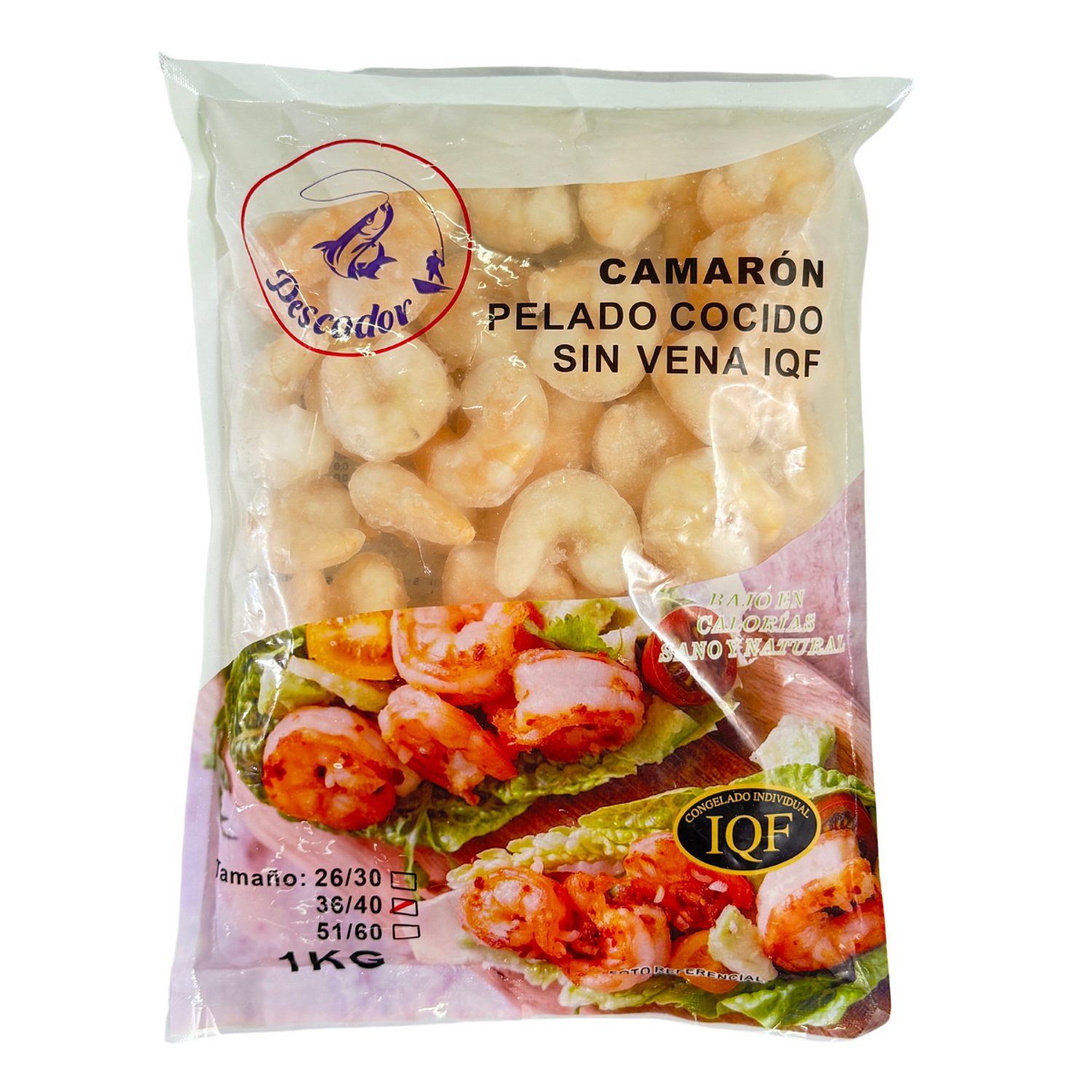 Camarón asiático crudo pelado desvenado, 71/90 1 KILO - CAJA DE 10 KILOS  2