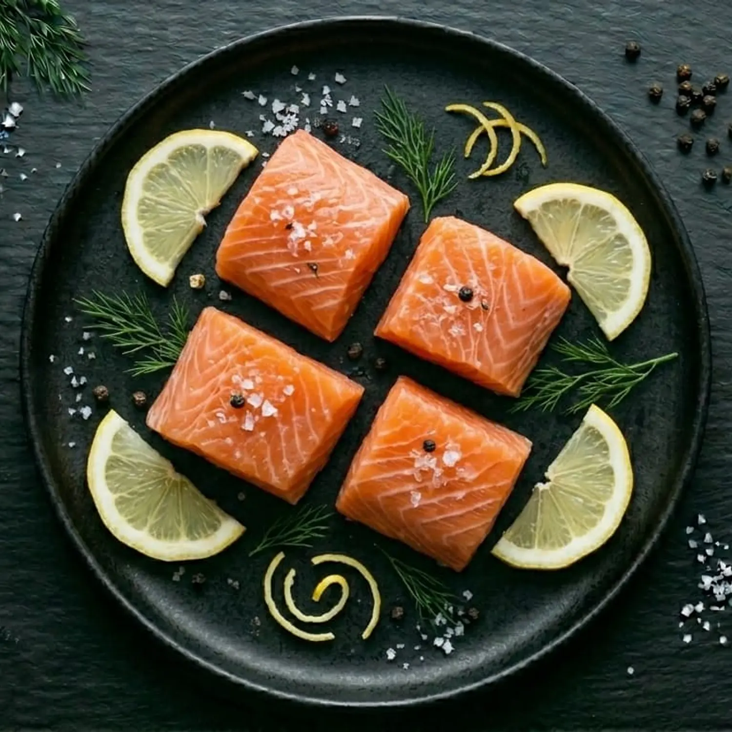 PORCION (SALMON SALAR) SIN PIEL SIN ESPINAS IVP Calidad Grado   150 - 200 - 300  GRS  KG