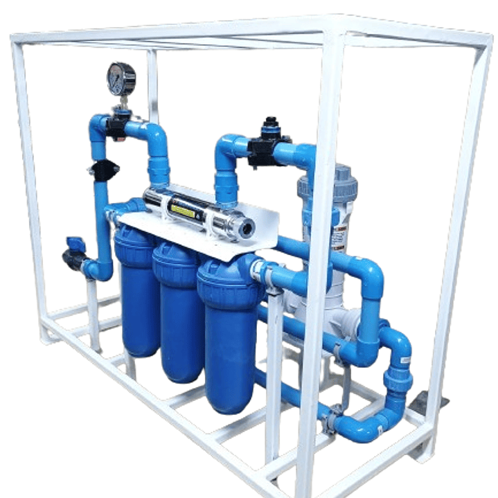 Planta de tratamiento de agua potable hogar y empresa PTAP-1026 1