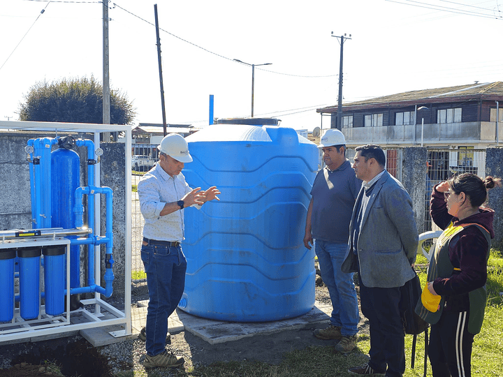 Garantizando el acceso a agua potable en el Jardín Infantil Capullito de Hualpín