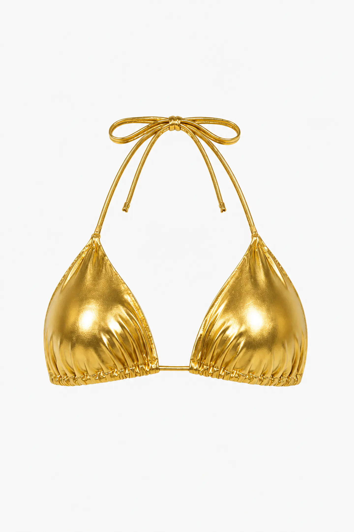 Peto Dorado Triángulo De Tiras De Amarre 1