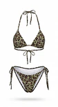 Bikini Mujer Triángulo Leopardo Nude - Miniatura 1