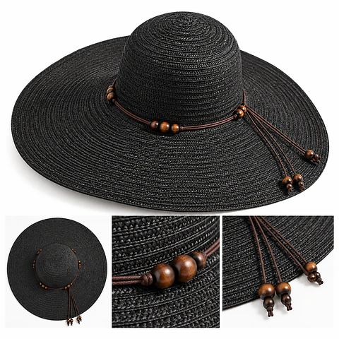 Sombrero de Playa Capri – Ala Ancha
