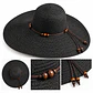 Sombrero de Playa Capri – Ala Ancha - Miniatura 2