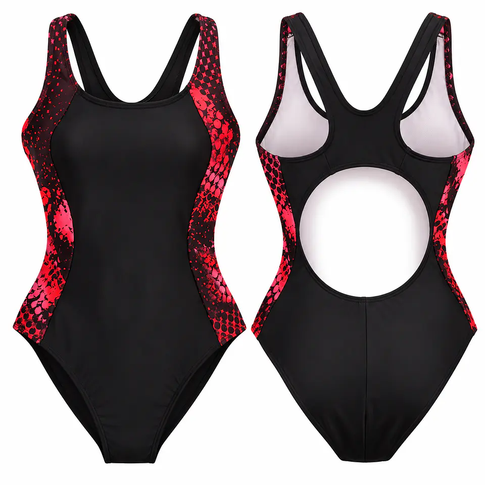 Traje de Baño Rojo Impulso 2