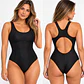 Traje de Baño Deportivo Sprint Negro - Miniatura 2