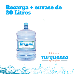 envase +20 litros de agua purificada 