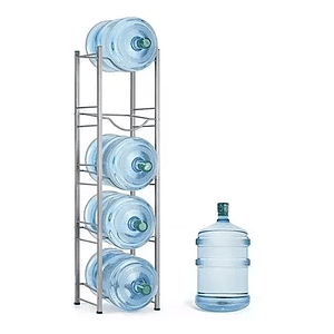 rack 5  unidades para bidones de agua purificada 