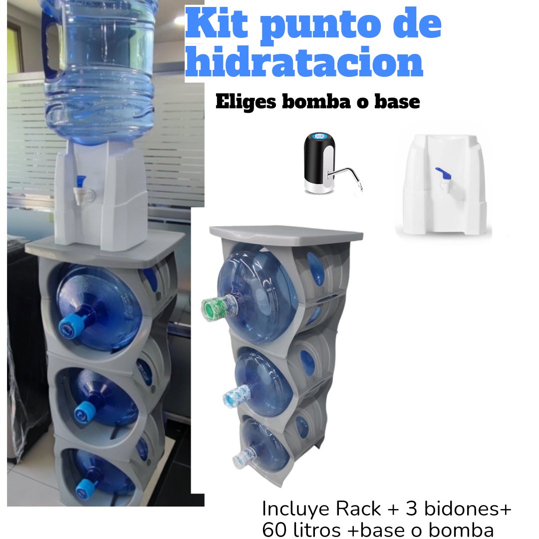 Kit punto de hidratacion