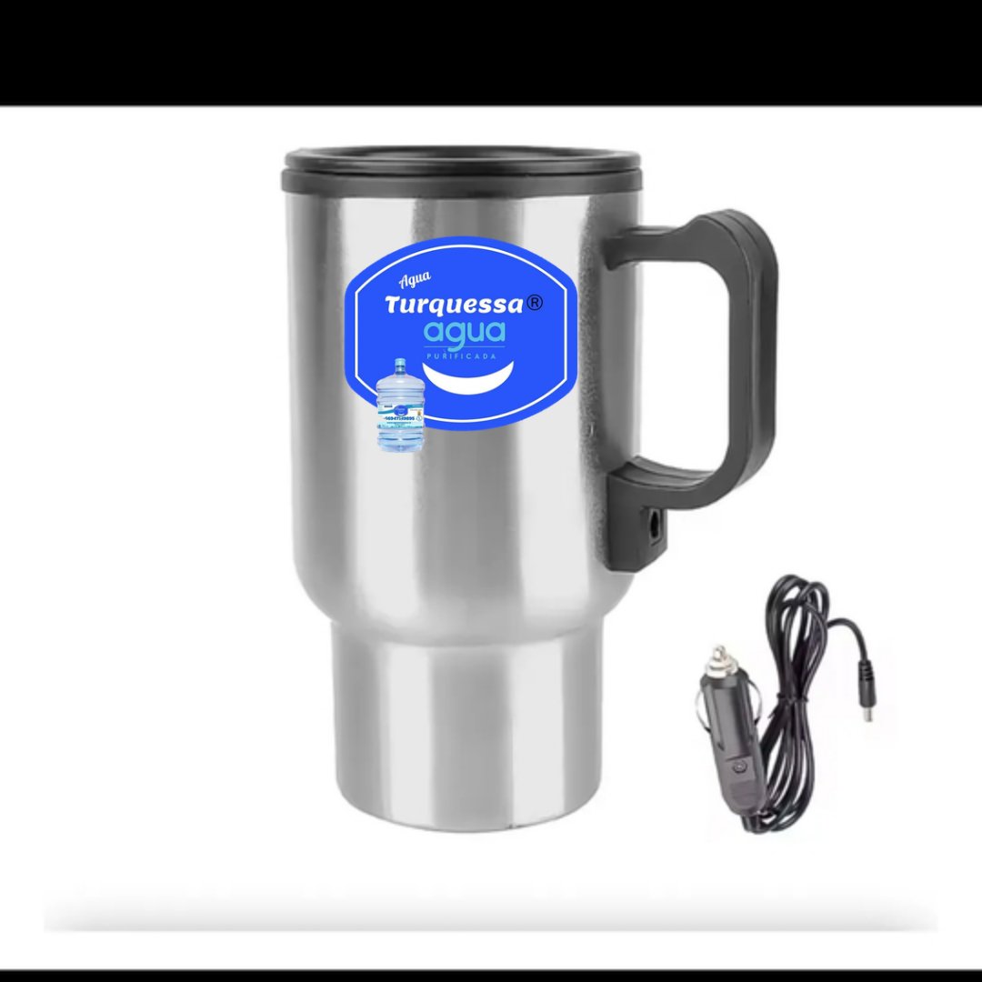 Mug eléctrico 500 ml aluminio eléctrico