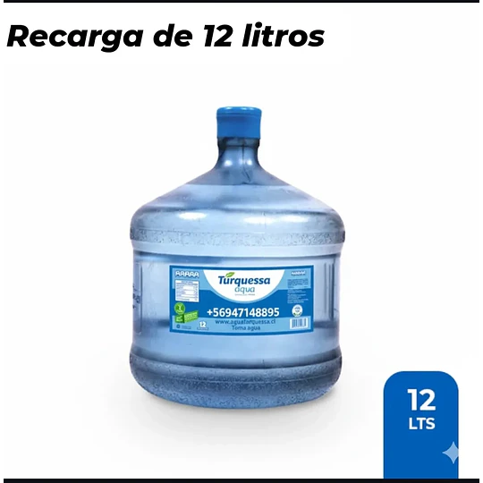 recarga 12 litros 