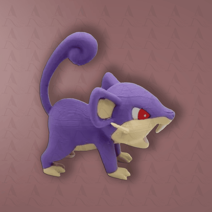 Llavero Pokemón - Rattata 3