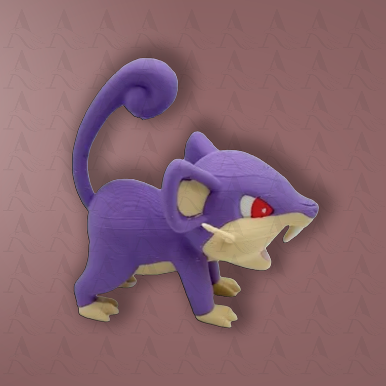 Llavero Pokemón - Rattata 3