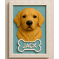 Cuadro Mascota Efecto 3D - Golden Retriever - Miniatura 3