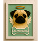 Cuadro Mascota Efecto 3D - Pug - Miniatura 4