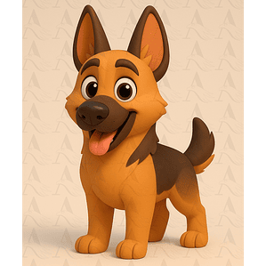 Mascota Miniatura - Pastor Alemán