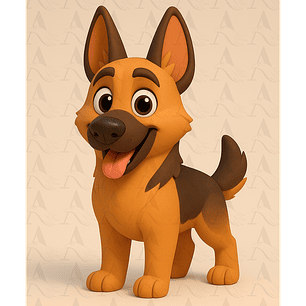 Mascota Miniatura - Pastor Alemán