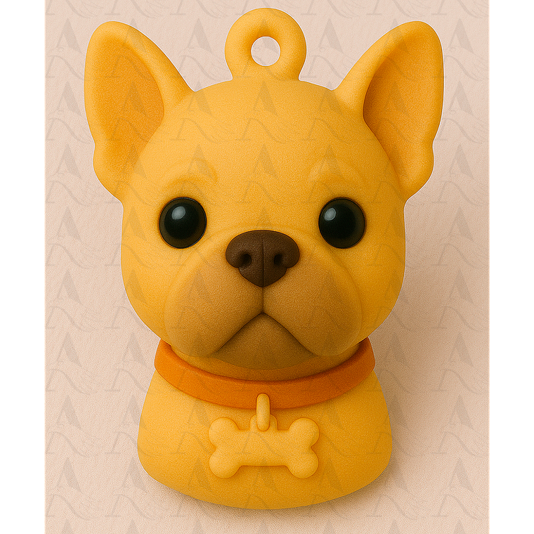 Llavero Mascota - Bulldog Francés 4